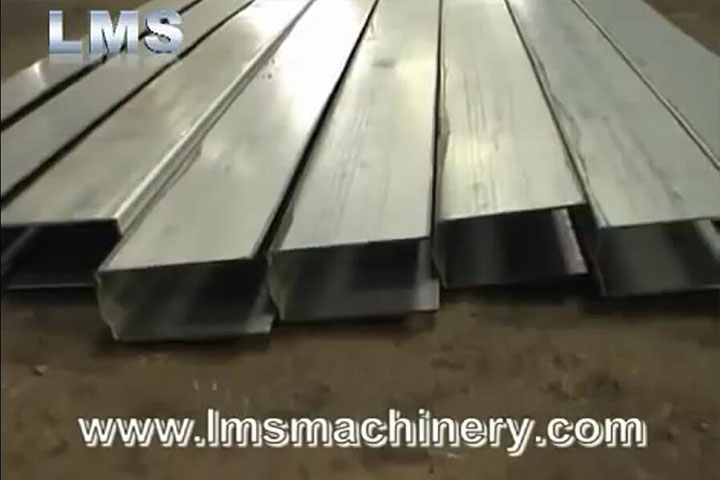 LMS Rolling Shutter System Roll Forming Production Line - Guide Rail
